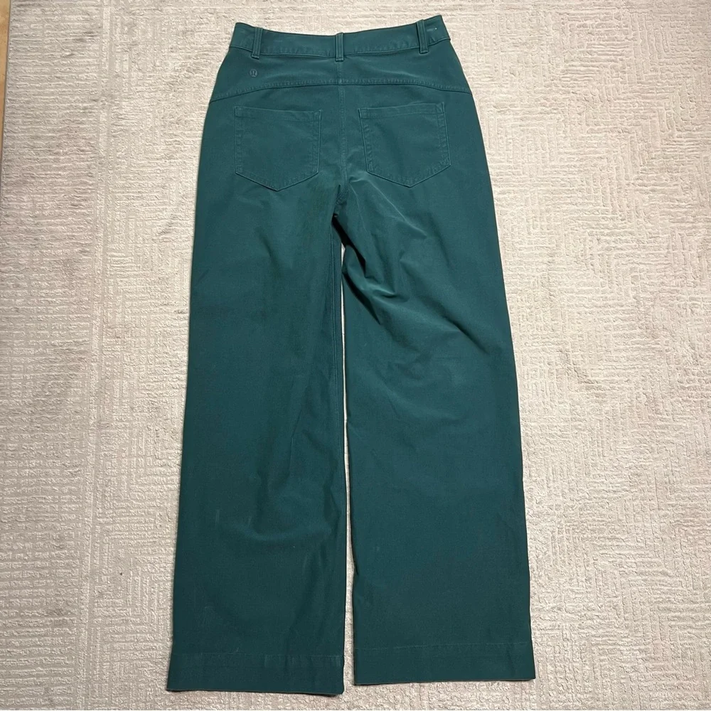 Lululemon City Sleek 5 Pocket Wide-Leg High-Rise Pant Women’s Size 27 - Picture 2 of 8